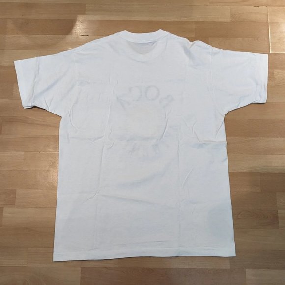 Boca Authentic Sculpted Leather Whale Patch T-Shirt XL - Single Stitch - Picture 2 of 4